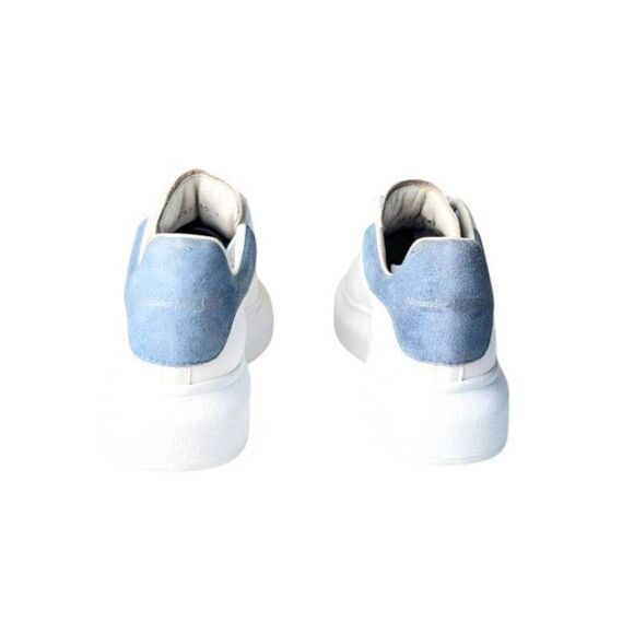 ALEXANDER MCQUEEN Wmns Oversized Sneaker "White Dream Blue' Size 35 - Picture 5 of 10